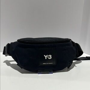 Y-3 Black Waist Bag